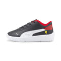 PUMA Unisex Kids Ferrari Drift Cat Delta V PS Black White Sneaker  Size 13
