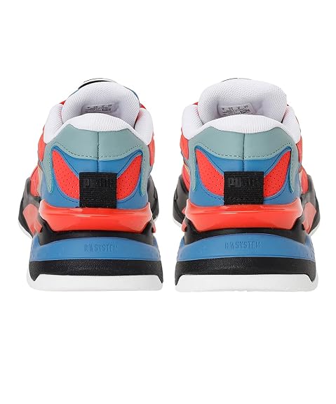 Puma unisex-adult RS-FAST RED GO FOR Firelight-Vallarta Blue-Puma Black Sneaker-6 UK