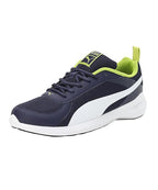 Puma Men's Peacoat-Puma White-Limepunch Sneakers - 7 UK/India