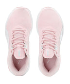 Puma Unisex-Kids Twitch Runner Mutant Jr Almond Blossom-White-Nitro Blue Sneaker - 5UK