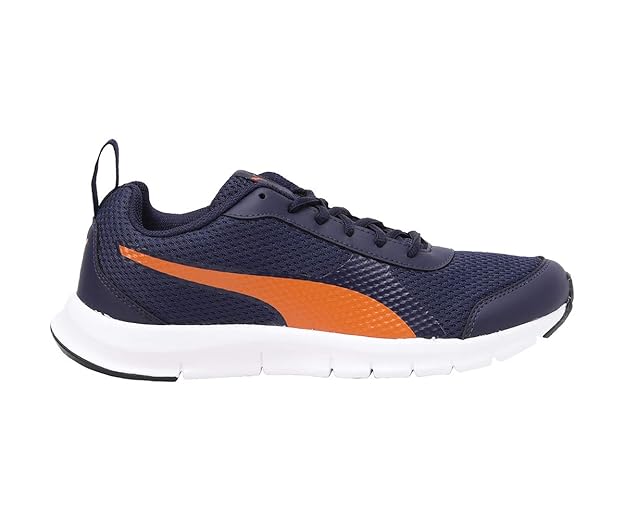 Puma Mens Whisk Peacoat-Vibrant Orange Running Shoe - 6 UK