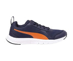 Puma Mens Whisk Peacoat-Vibrant Orange Running Shoe - 6 UK
