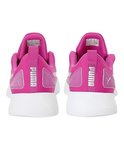 Puma Womens Flyer Runner Femme WN's Gray Violet-Sunblaze Running Shoe - 4 UK