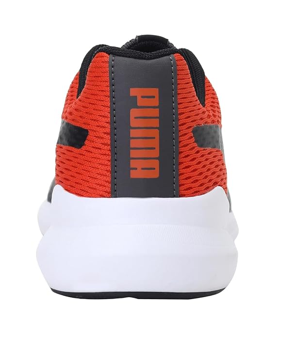 Puma Mens Wave V1 Asphalt-Pureed Pumpkin-Puma Black Running Shoe- 10 UK