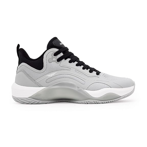 Red Tape Lifestyle Casual Shoes for Men | Elegantly Rounded Front, Soothing Insole & Impact-Resistant Comfort_Grey/Black 8 UK