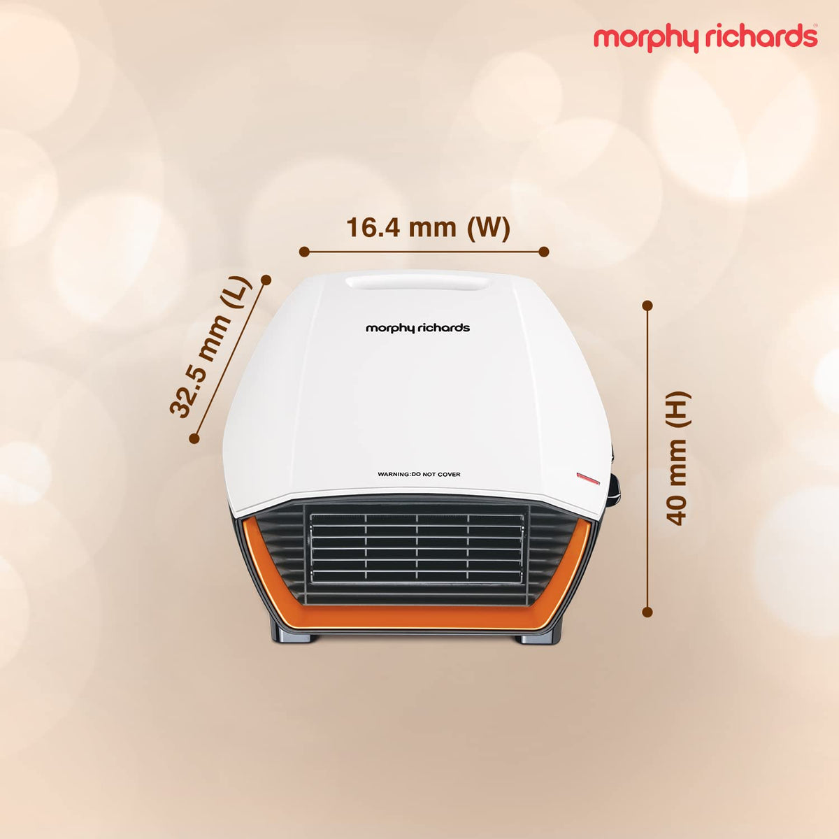 Morphy Richards Aristo 2000 Watts PTC Room Heater (White)