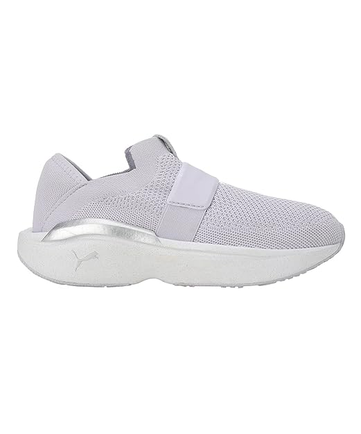 Puma Womens Enlighten Strap WN's Spring Lavender-Silver Training Shoe - 4UK