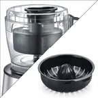 Prestige Partner Food Processor, 1000 Watt, Black and Silver