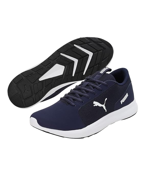 PUMA Mens Garry Peacoat-White-Black Sneaker - 9UK