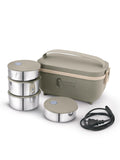 Sanjeev Kapoor Electric Lunch Box Set of 4 (2×300ml, 2×400ml) | Plug & Heat Food Warmer | Heats in 35–40 Min | Retains Nutrients & Freshness | Portable, Durable & Shock-Proof
