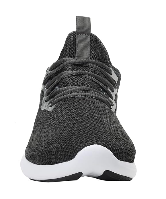 Puma mens Corode Dark Shadow-Silver-High Risk Red Running Shoe- 10 UK