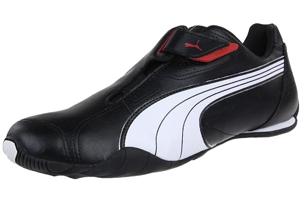 Puma Unisex-Adult Redon Move Black-White-high Risk red Sneaker - 8UK