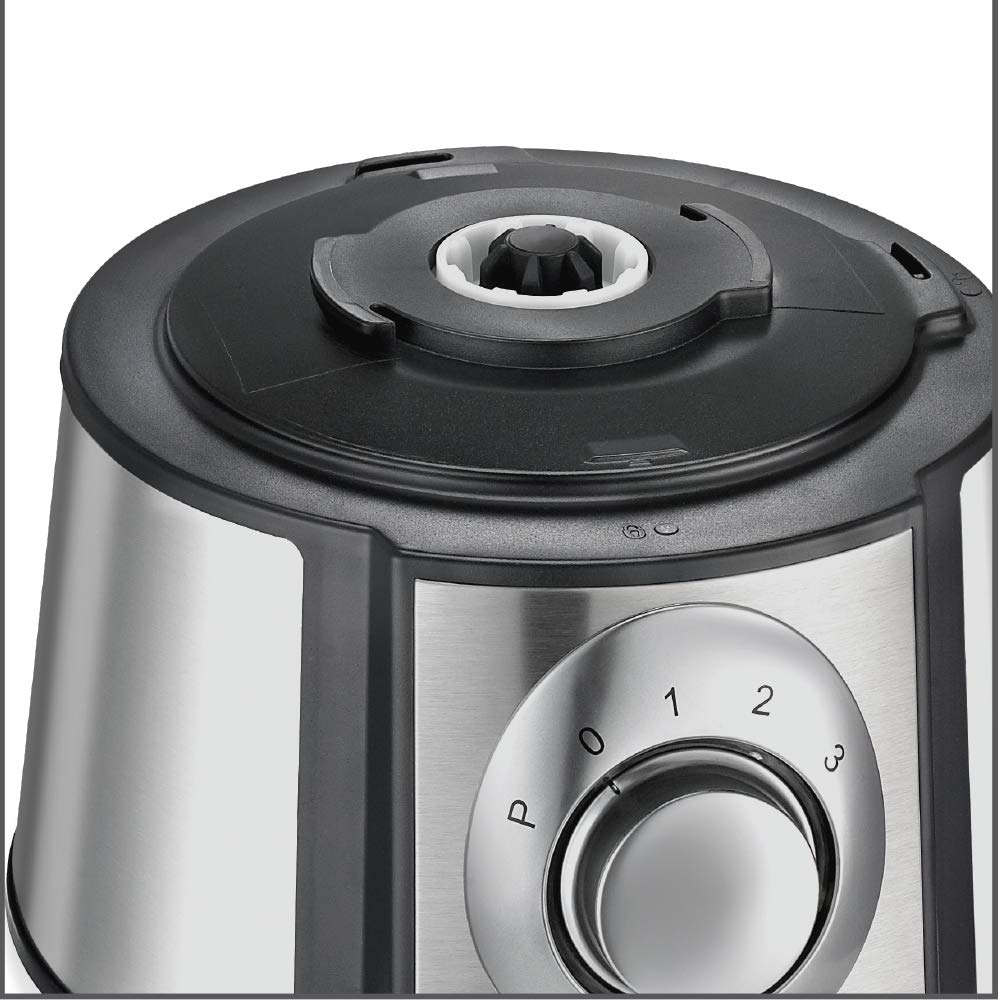Prestige Partner Food Processor, 1000 Watt, Black and Silver
