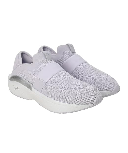 Puma Womens Enlighten Strap WN's Spring Lavender-Silver Training Shoe - 4UK