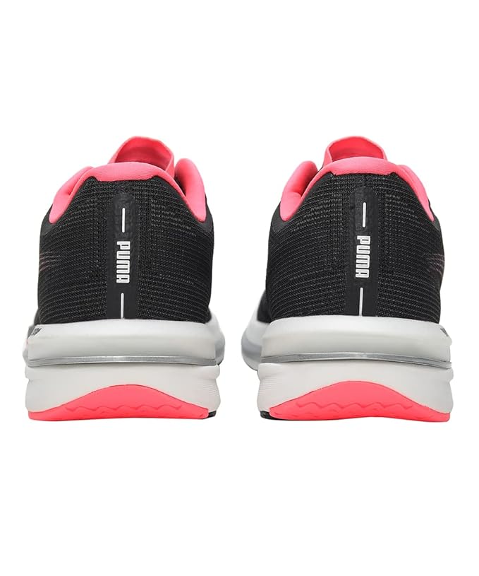 Puma Women, Velocity Nitro Wns Running Shoe (Black-Ignite Pink , 4 UK )
