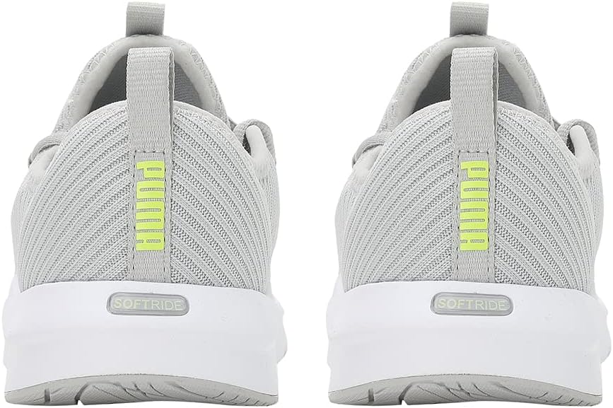 PUMA Softride Finesse Sport  womens Running Shoe (Harbor Mist-Lime Squeeze , 4 )