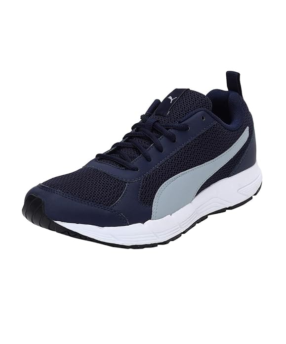 Puma Men's Tiago Peacoat-Quarry Running Shoe-9 Kids UK