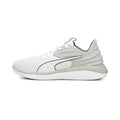 Puma Mens Better Foam Emerge 3D White-Gray Violet-Black Running Shoe - 10 UK