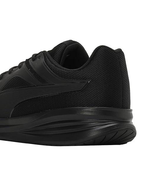 Puma Unisex-Adult Transport Black-Black Walking Shoe - 10 UK