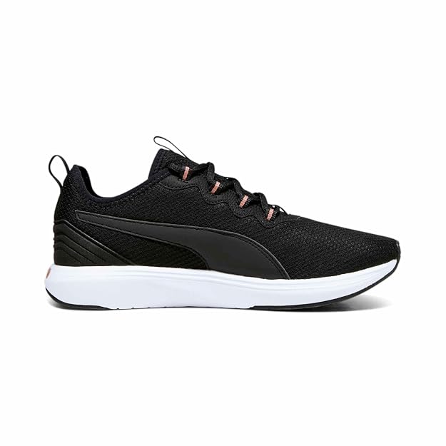 PUMA Unisex-Adult Softride Cruise 2 Black-Rose Gold-White Running Shoe - 4 UK