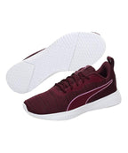 Puma Womens Flyer Flex WN's Grape Wine-Opera Mauve Walking Shoe- 3 UK