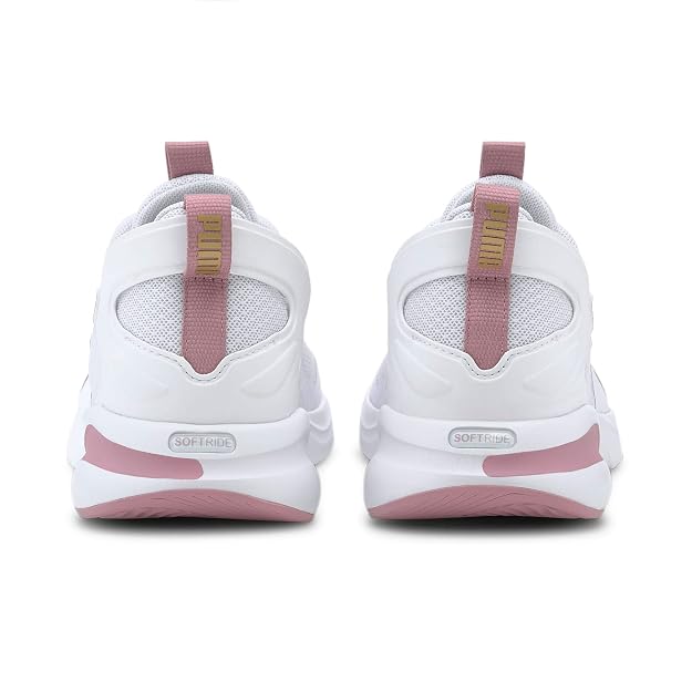 PUMA | SOFTRIDE Rift Women's Walking Shoes | White-Foxglove | 3.5UK