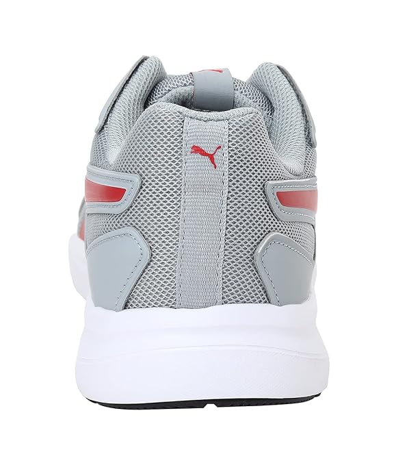 Puma Unisex-Adult Escaper Mesh Quarry-Flame Scarlet Sneaker - 11 UK