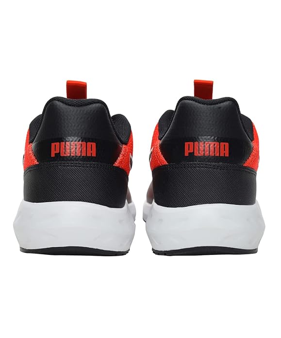 Puma Unisex Grandeur Walking Shoe, Cherry Tomato Black White, 8