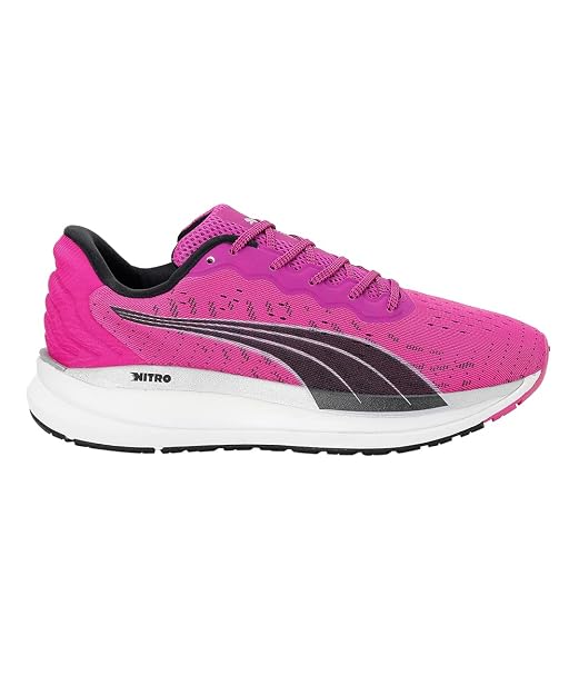 Puma womens Magnify Nitro Wns Deep Orchid-Puma Black Running Shoe-3 UK