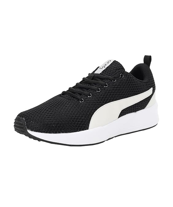 Puma Mens Ace One8 Sneaker (Black-White-Nimbus Cloud , 10 )