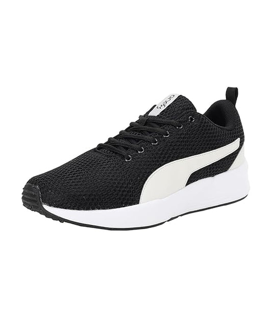 Puma Mens Ace One8 Sneaker (Black-White-Nimbus Cloud , 10 )