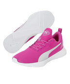 Puma Womens Flyer Runner Femme WN's Gray Violet-Sunblaze Running Shoe - 4 UK