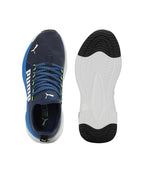 PUMA Unisex-Kid Softride Premier Slip-On Jr Persian Blue-Racing Blue-White Walking Shoe - 6 UK