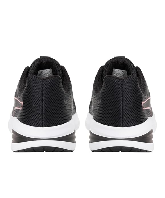 Puma Unisex-Adult Transport Black-High Risk Red Walking Shoe - 6 UK