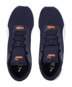 Puma Mens Volant, New Navy-White-Vibrant Orange, Sneaker - 9UK