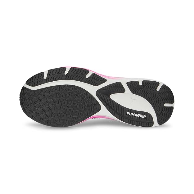 Puma Women Velocity Nitro 2 Fade WNS Sneaker(Black-Ravish-Silver , 4 UK )