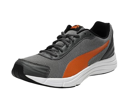 PUMA | Explorer Men’s Running Shoes | Dark Shadow-Jaffa Orange | 7UK