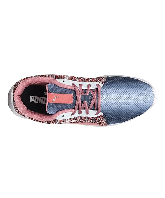 Puma Women Crepe Sneaker (Plein Air-Dark Denim-Salmon Rose-Puma White , 3 )