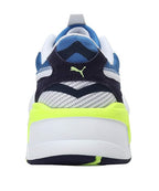 Puma Unisex Adult RSX³ Twill Air Sneaker ( Puma White-Peacoat , 4 UK )