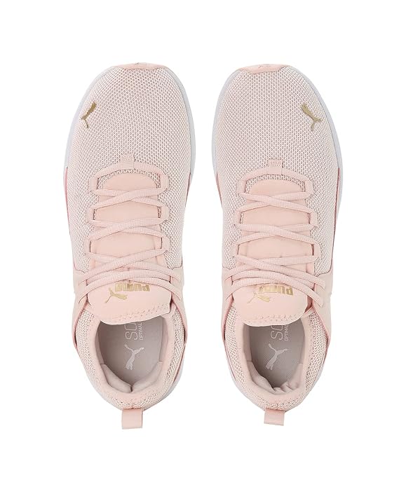 PUMA Unisex-Adult Electron 2.0 Island Pink-Team Gold-Pale Grape Sneaker - 4UK