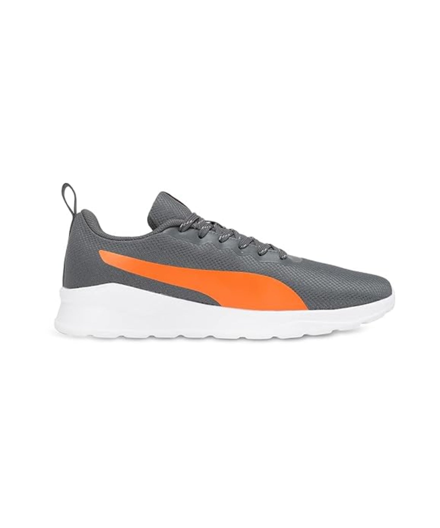 Puma Unisex-Adult Kenton Castlerock-Vibrant Orange Sneaker UK-9 (39144504)