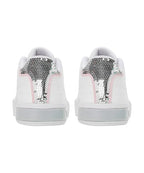 Puma Womens Cali Star Glitter WNS White-Platinum Gray-Pearl Pink Sneaker - 6UK