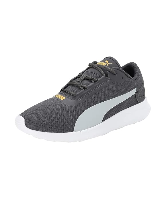 Puma Mens Volant, Asphalt-High Rise-Tangerine, Sneaker - 10UK