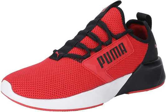 PUMA Men's Retaliate Competition Running Shoes ( High Risk Red-Black , 8 )