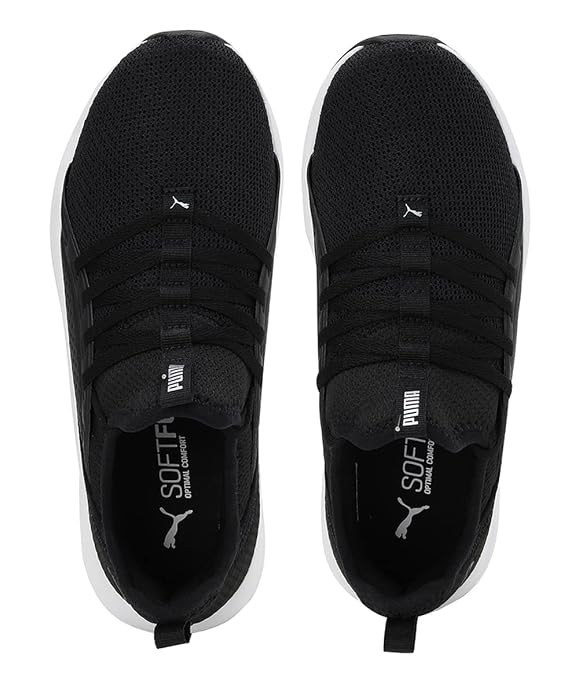 Puma Womens Softride Sophia 2 Monarch Wn Black-White Running Shoe - 4UK