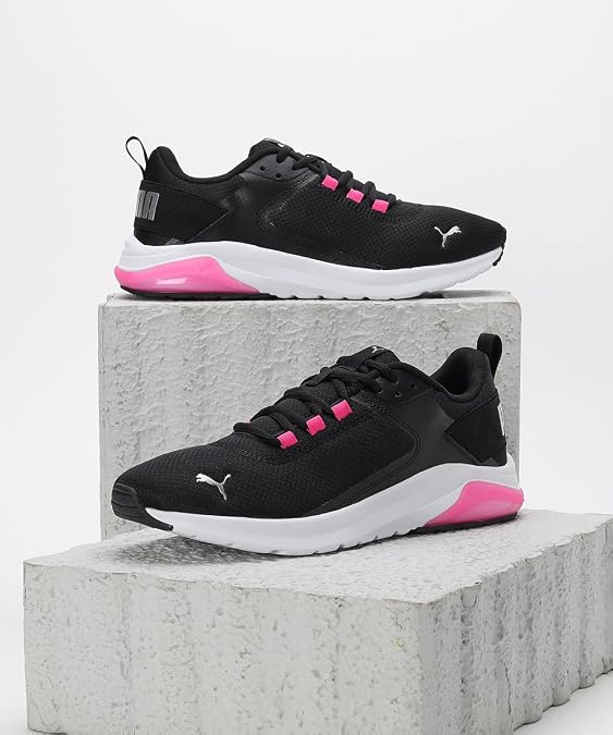 PUMA Electron E unisex-adult Sneaker ( Black-Silver-Ravish , 5 )
