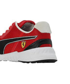 PUMA Unisex-Adult Ferrari Tiburion Black-White Sneaker - 11UK