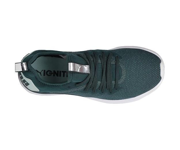 Puma womens IGNITE Flash evoKNIT SR Wn's Ponderosa Pine-Fair Aqua Running Shoe - 3.5 UK