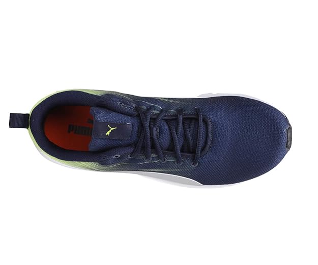 Puma Mens Level Peacoat-Limepunch Walking Shoe- 7 UK