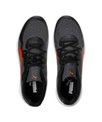 PUMA Mens Wave V1 Asphalt-Black-Firelight Sneaker - 11UK